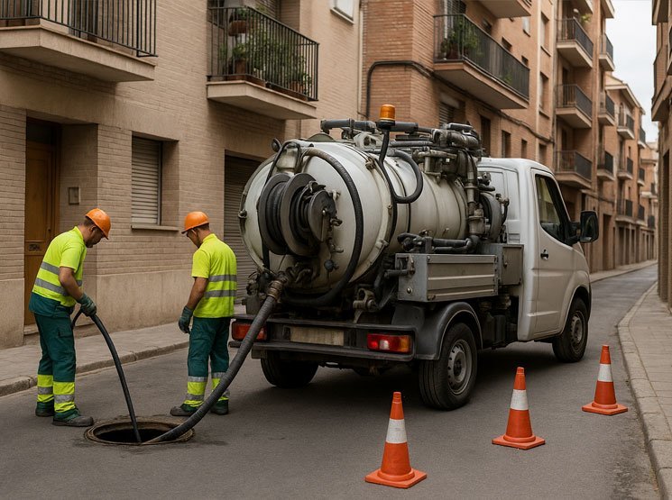 Limpieza de arquetas y fosas sépticas en Cabrils y resto de Barcelona Revisión y limpieza de fosas en Cabrils y resto de Barcelona