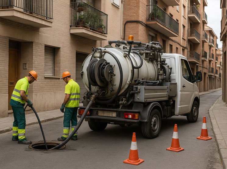 Limpieza de sistemas sépticos en Vilanova i la Geltrú y resto de Barcelona