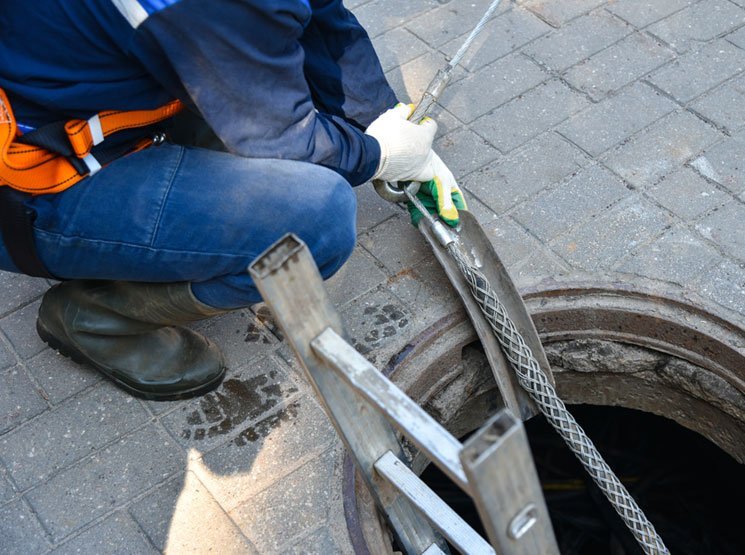 Limpieza de colectores de saneamiento en Cunit